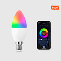 Lámpara LED vela C37 inteligente wifi Advance de 5 W E14 RGB