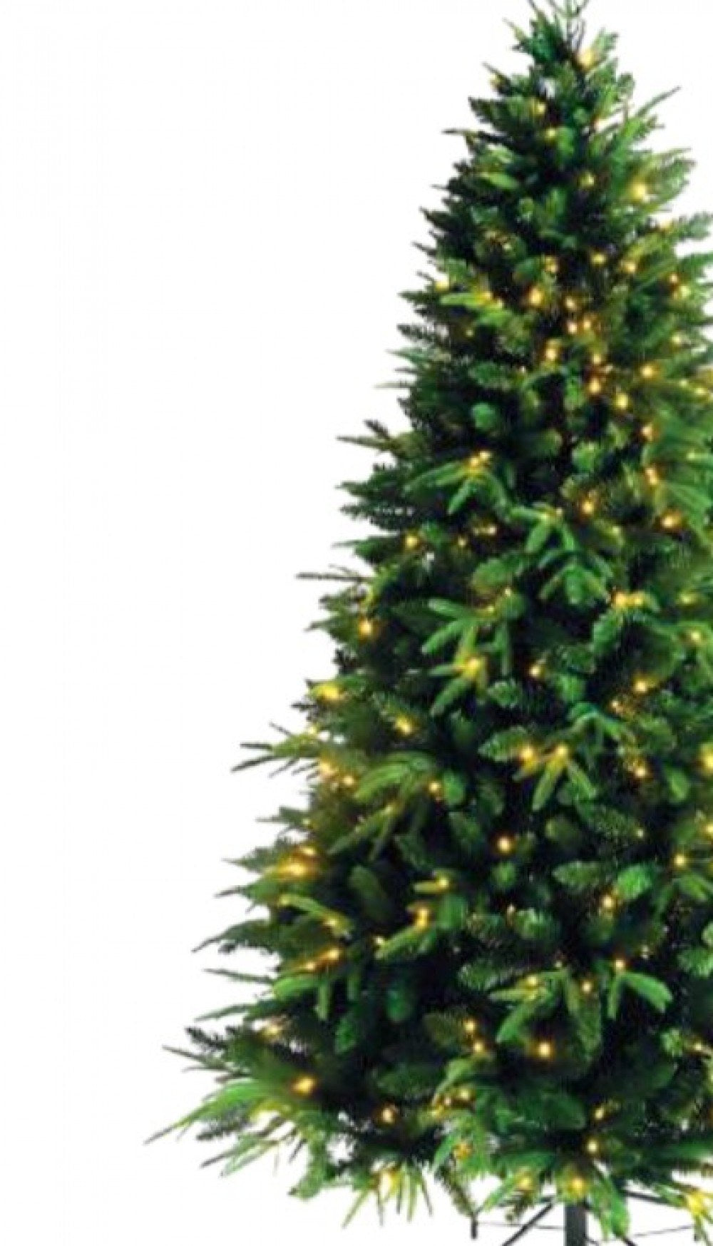 Árbol de Navidad Cristina de 2,40 a 4,50 m