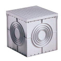 Arqueta gris con tapa ciega de 400 x 400 x 400 mm Gaestopas