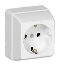 Base de enchufe schuko Efapel serie 3700 de superficie