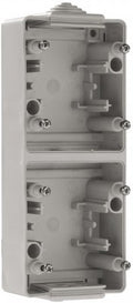 Base doble vertical para unir dos cajas Efapel serie Estanca 48 IP65