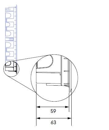 Caja de suelo 24 módulos Efapel
