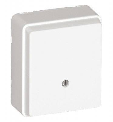 Caja de derivación con 4 bornes Efapel serie 3700 de superficie