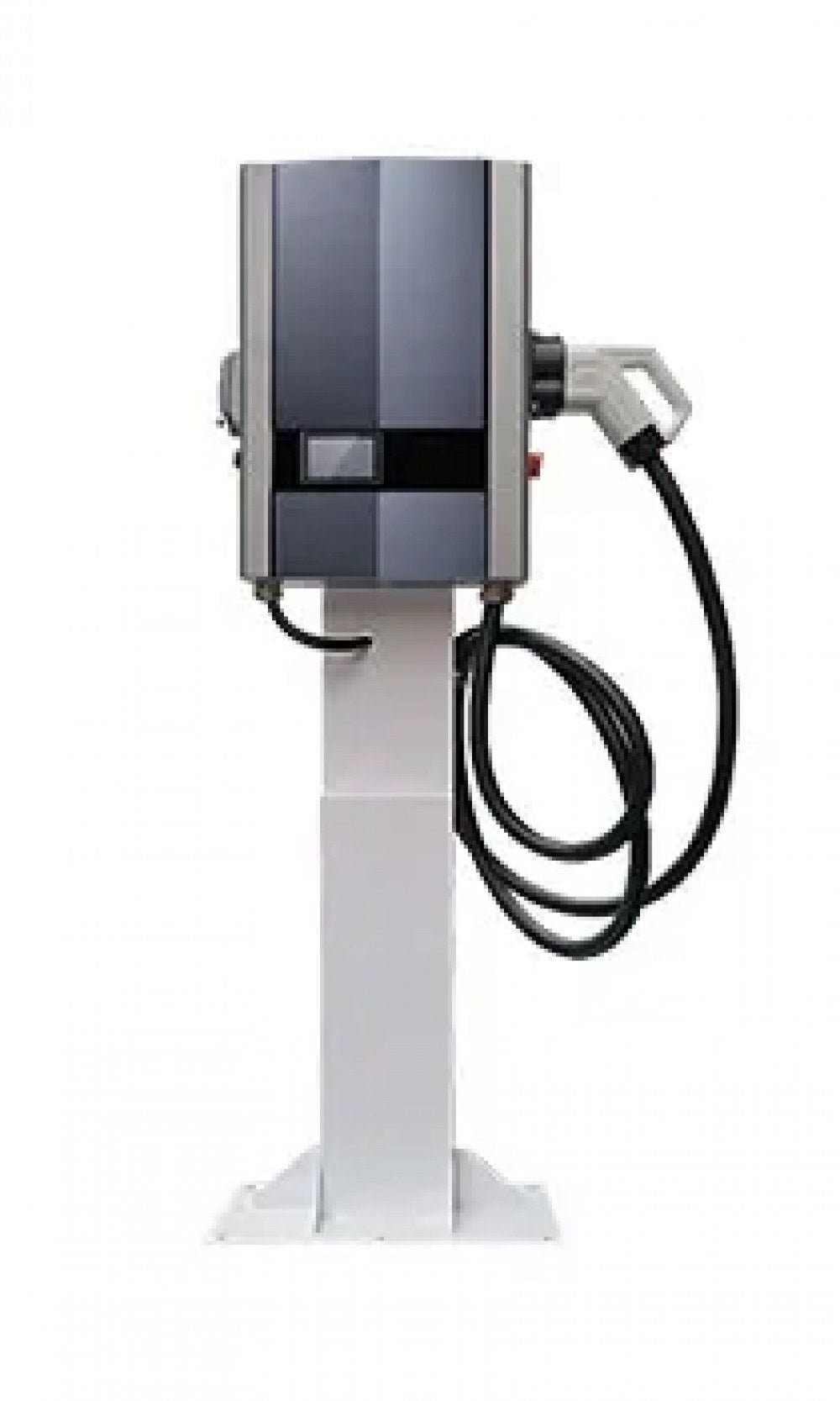 Cargador rápido DC Suntree de 40 kW con poste para coche eléctrico