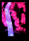 Árbol Peonía LED 2,10 m