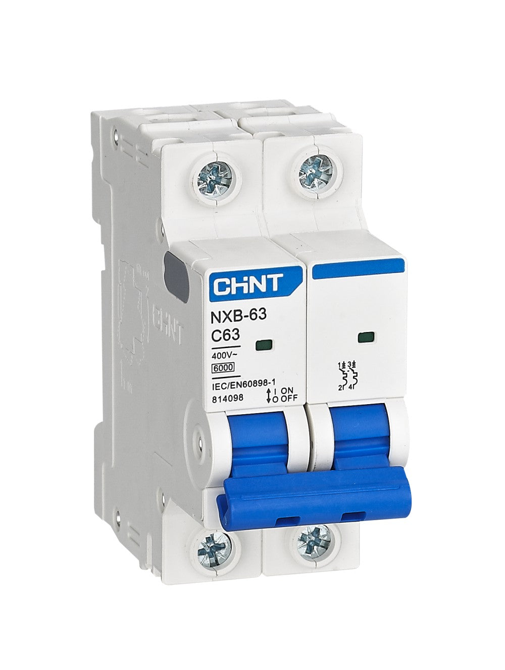 Magnetotérmico Chint NXB-63 2P 25 A 6 kA curva C