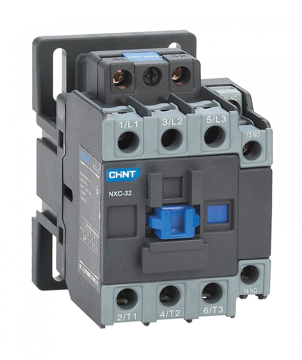 Contactor Chint NXC-25 tripolar 25 A, bobina 220 V CA