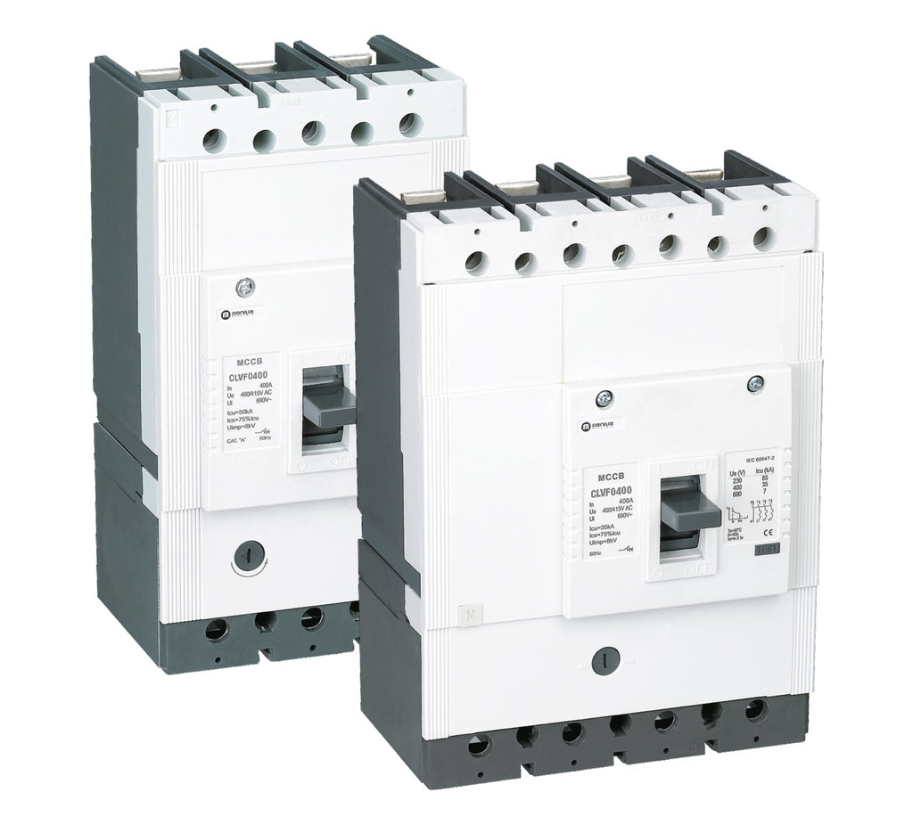 Interruptor de caja moldeada Omnium CLVF025040250N 4P 250 A, regulable 200-250 A, 35 kA