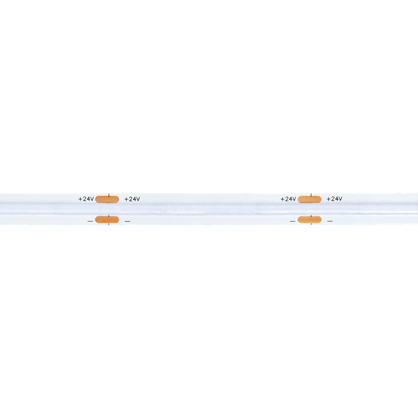 Tira LED COB RGB LDV 24 V de 14 W/m IP20, rollo de 5 m