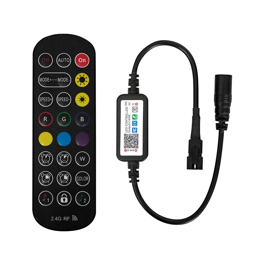 Controlador Bluetooth Magic Strip LDV para tira LED RGB IC con mando