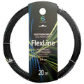 Guía pasacables Ceese de poliéster triple trenza 4 mm, 20 m, negra
