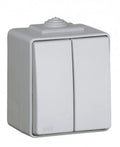 Doble interruptor Efapel serie Estanca 48 IP65