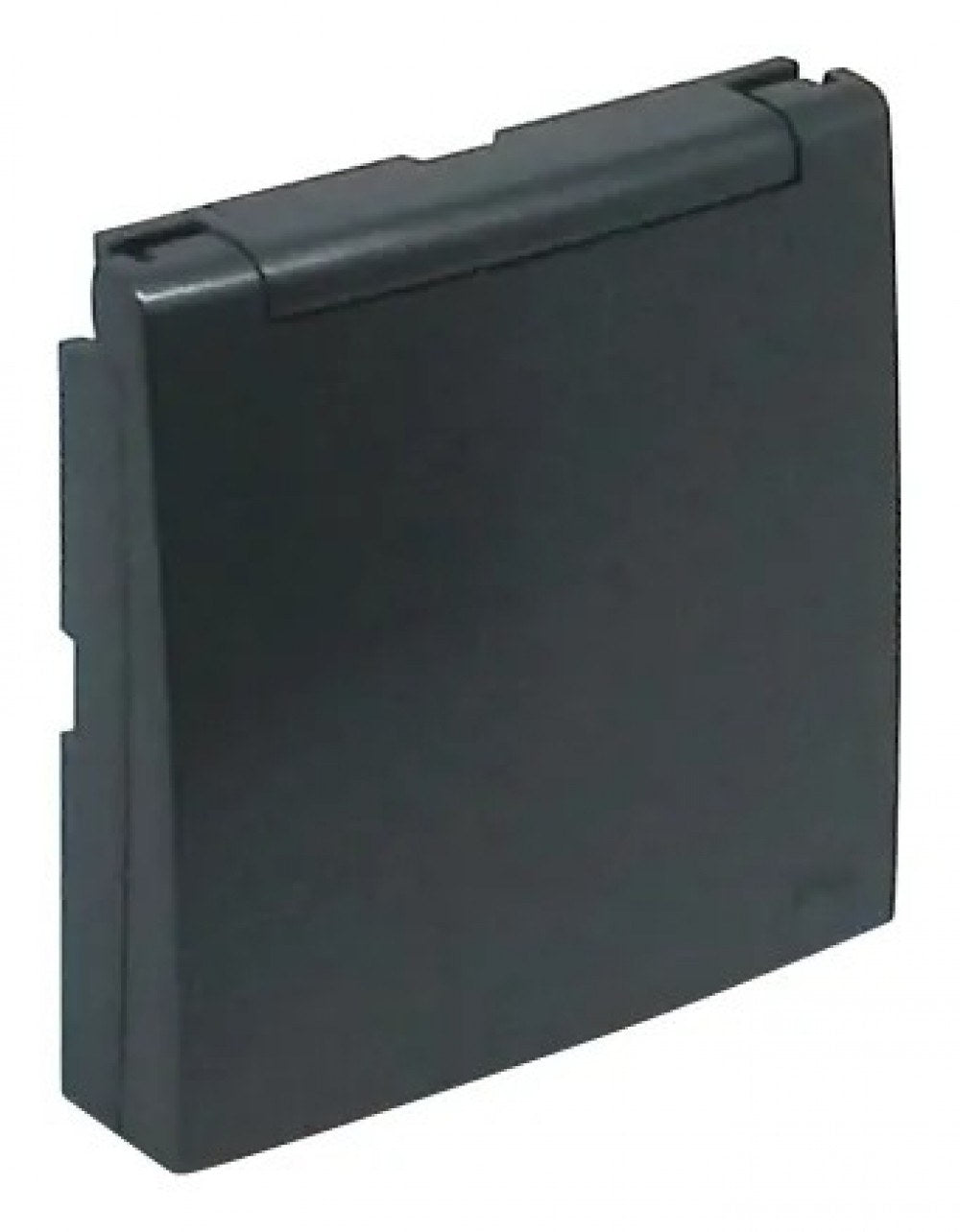 Tapa para enchufe schuko IP44 con tapa abatible Logus 90 grafito Efapel – ref. 90634TIS