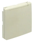 Tapa para enchufe schuko IP44 con tapa abatible Logus 90 marfil Efapel – ref. 90634TMF