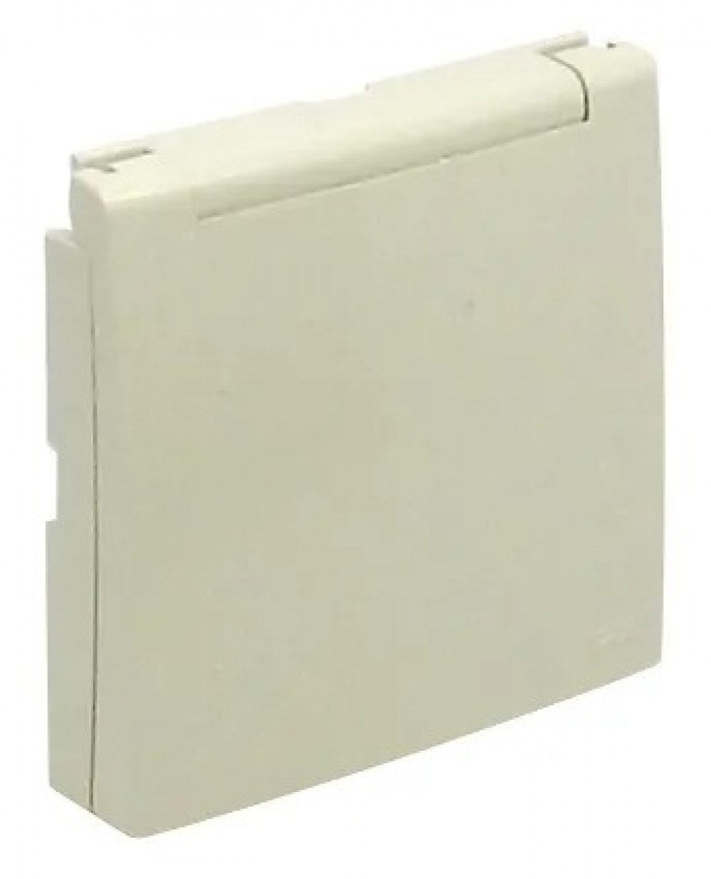 Tapa para enchufe schuko IP44 con tapa abatible Logus 90 marfil Efapel – ref. 90634TMF