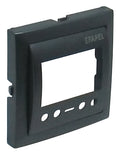 Tapa para interruptor horario digital de 1 circuito Apolo 5000 negro mate Efapel – ref. 50743TPM