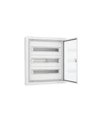 Cuadro metálico de empotrar Quitérios Safetymax 24 módulos (2 filas)