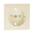 Tapa con protección para base schuko Logus 90 marfil Efapel – ref. 90632TMF