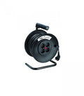 Alargador enrollable de tambor Electrobilsa con protección de 25 o 50 m, cable 3 × 1,5 mm²