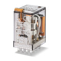 Relé industrial Finder 55.34, 4 contactos 7 A, bobina 230 V CA