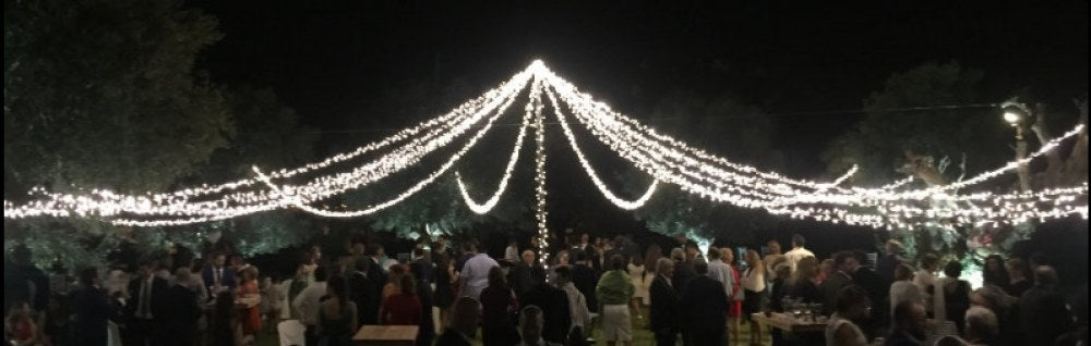 Guirnalda LED 10 m de 100 LED, color de cable y luz a elegir