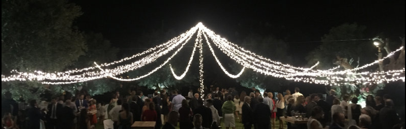 Guirnalda LED 12 m de 3 tramos de 4 m, color de cable y luz a elegir