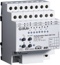 Actuador de persianas enrollables de 4 elementos de 230 V CA con accionamiento manual para KNX Gira – ref. 216000