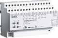 Actuador de persianas de 8 elementos y 230 V CA / 12 - 48 V CC con accionamiento manual para KNX Gira – ref. 216100