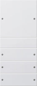 Juego de tecla basculante de 4 elementos (1+3) System 55 Gira – 8 colores