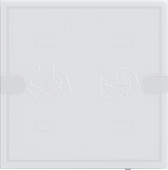 Sensor táctil 4.95 Komfort de 1 elemento para Gira One y KNX Gira – Blanco Brillo o Antracita