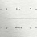 Juego de tecla basculante de 2 elementos personalizable para sensor táctil 4.95 Gira – 10 colores