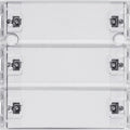 Sensor táctil RF de 3 elementos para KNX Tecla basculante de puesta en marcha System 55 Gira – ref. 510300