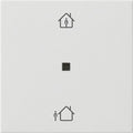 Módulo de superficie de mando RF Multi de 1 elemento para el modo de calefacción, para KNX Gira – 7 colores
