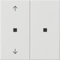 Módulo de superficie de mando RF Multi de 2 elementos símbolos de flecha para KNX Gira – 7 colores