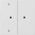Módulo de superficie de mando RF Multi de 2 elementos símbolos de flecha para KNX System 70 (Gira F100) Gira – ref. 5108112