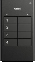 Transmisor portátil RF de 4 elementos para KNX Gira Antracita – ref. 512400