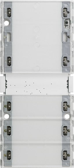Sensor táctil 3 Komfort de 4 elementos (1+3) para KNX con tecla basculante de puesta en marcha Gira – ref. 513400