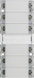 Sensor táctil 3 Komfort de 6 elementos (3+3) para KNX con tecla basculante de puesta en marcha Gira – ref. 513600