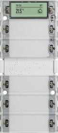 Sensor táctil 3 Plus de 5 elementos (2+3) para KNX con tecla basculante de puesta en marcha Gira – ref. 514500