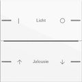 Juego de tecla basculante de 2 elementos personalizable para sensor táctil 4.55 Gira – 8 colores
