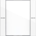 Juego de tecla basculante de 1 elemento con campo de rotulación para sensor táctil 4.55 Gira – 7 colores