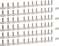 Juego de rieles de fase de 1 polo para actuador de conmutación de 24 elementos / actuador de persianas de 12 elementos, para Gira One y KNX Gira – ref. 831400