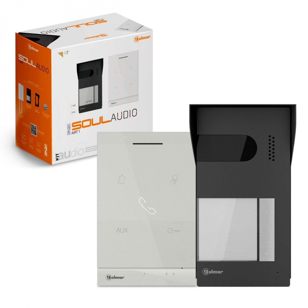 Kit portero de audio Golmar Soul 2 hilos