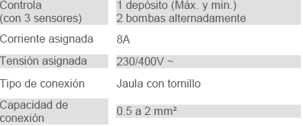 Relé de alternancia SH0030 para dos bombas