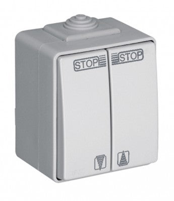 Interruptor para persianas Efapel serie Estanca 48 IP65