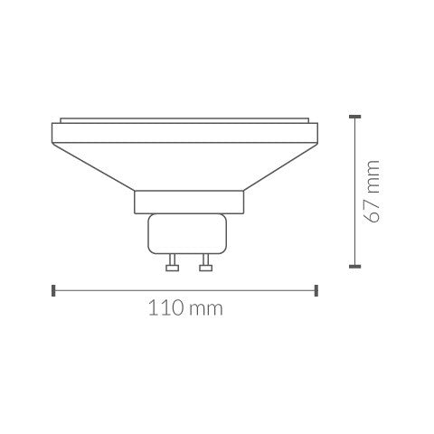 Lámpara LED AR111 LDV de 14 W GU10 a 220 V
