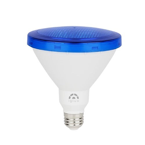 Lámpara LED PAR38 Iglux E27 de 14 W IP65, blanca o de color