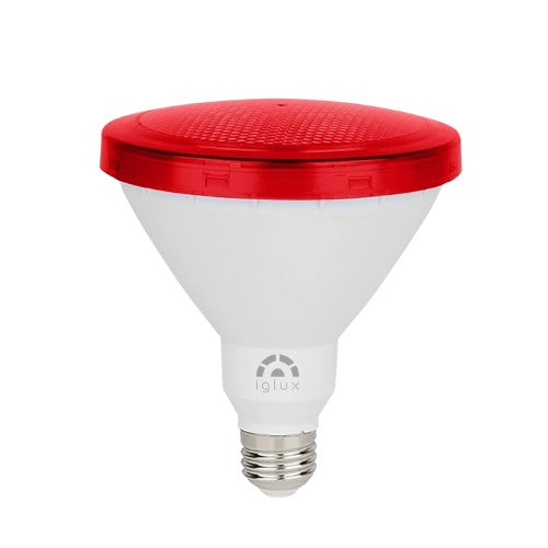 Lámpara LED PAR38 Iglux E27 de 14 W IP65, blanca o de color