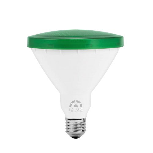 Lámpara LED PAR38 Iglux E27 de 14 W IP65, blanca o de color
