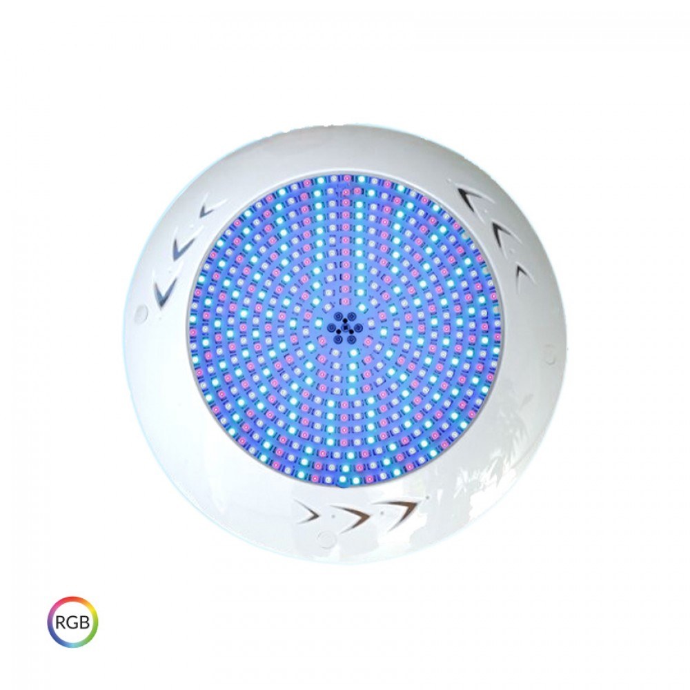 Foco LED de superficie para piscina LDV 35 W, blanco o RGB